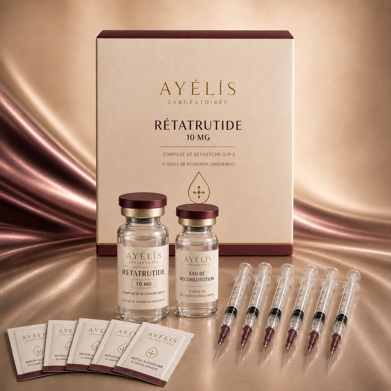 Ayélis SLIMBOOST - Pack rétatrutides premium